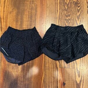 Lululemon hotty hot shorts size 6
